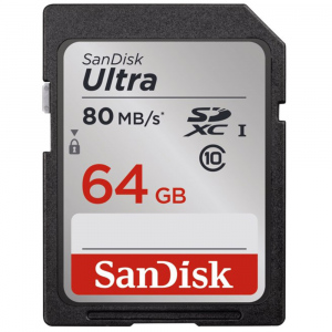 139768 SDXC 64GB 80M UHS-I ULTRA SANDISK