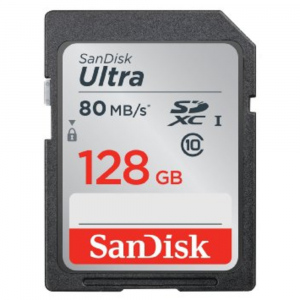139769 SDXC 128GB 80M UHS-I SANDISK