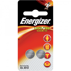 186/LR43/V12GA 2BP Alk ENERGIZER