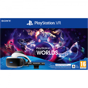 PS VR + Kamera + VR WORLDS + PS5 adapter