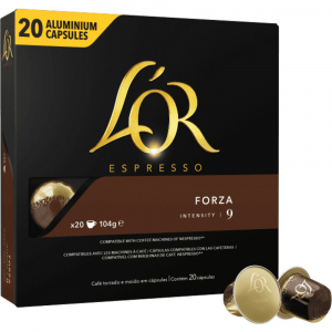 NESPRESSO FORZA KAPSLE 20ks LOR