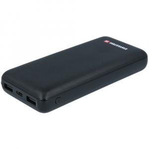 BLACK CORE POWER BANK 20000 mAh SWISSTEN