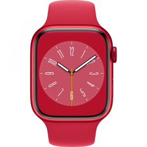 Watch S8 45 Red Al Red Sport Band APPLE