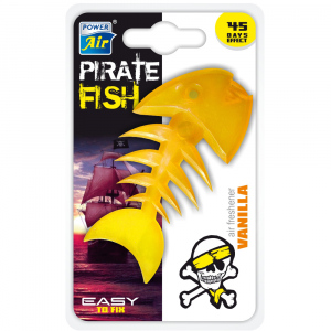 PIRATE FISH VANILLA OSVĚŽOVAČ POWER AIR