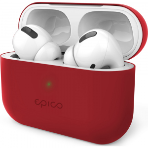 SILICONE COVER AirPods Pro red EPICO