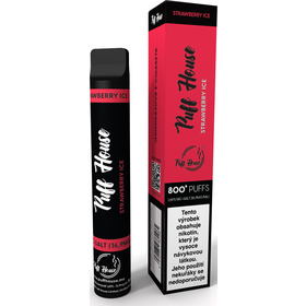 E-CIGARETA 800 STRAWBERRY ICE PUFFHOUSE