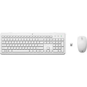 230 Wireless Mouse Keyboard White HP