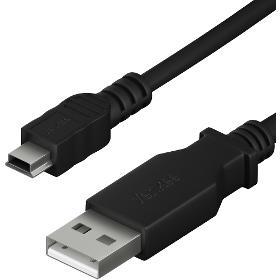 YCU 010 BK USB A / miniUSB 1,5m YENKEE