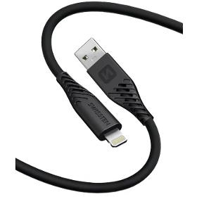 SILICONE USB/LIGHTNING 1,5M SWISSTEN