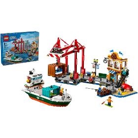 Přístav s nákladní lodí 60422 LEGO