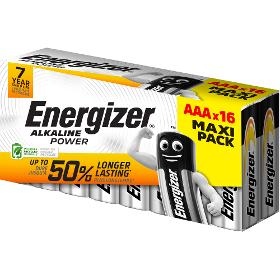 LR03 16 BOX Alk Power AAA ENERGIZER