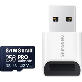 Micro SDXC 256GB PRO Ult + USB SAMSUNG