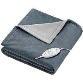 HD 75 DARK GREY VYHŘÍVACÍ DEČKA BEURER