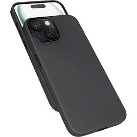 Mag+ LeatherCase iPhone 16 Black EPICO