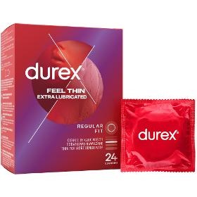 FEEL THIN EXTRA LUBRICATED 24 KS DUREX