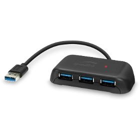 SNAPPY EVO USB Hub 4-Port Blk SPEEDLINK