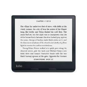 Sage BW 8” HD flush E Ink BK KOBO