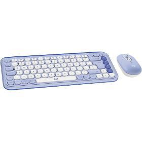 POP ICON COMBO key+mou Lilac US LOGITECH