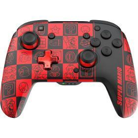 Rematch Glow wrl gamepad NS red/blck PDP