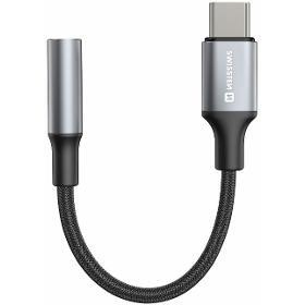 73502311 USB C/Jack 3,5MM 0,15M SWISSTEN