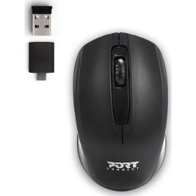 900508 wrl mouse USB-A/C BK PORT CONNECT