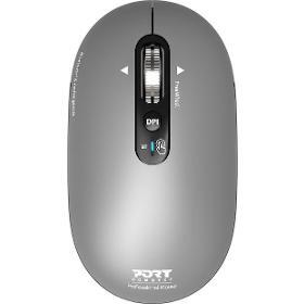 910009 FreeWheel wrl mouse BT Gray PORT