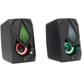 BEAT speakers 2.0 RGB black WHITE SHARK