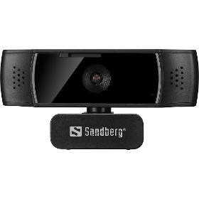 USB Webcam Autofocus DualMic SANDBERG