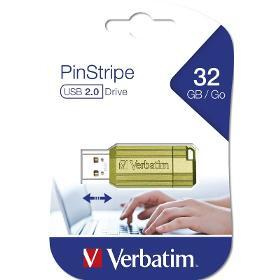 32GB USB Flash 2.0 PIN STRIPE VERBATIM