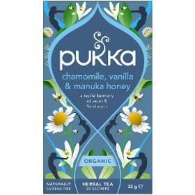 BIO HEŘMÁNEK/VANILKA/MED 20 SÁČKŮ PUKKA