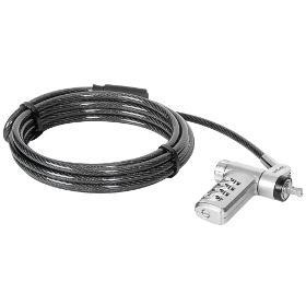DEFCON Resettable Combi Cable LockTARGUS