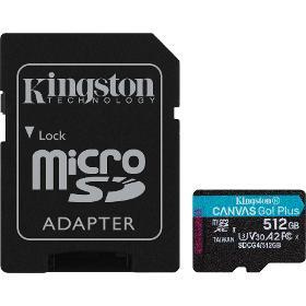 Micro SDXC SDCG4 512GB+adap. SD KINGSTON