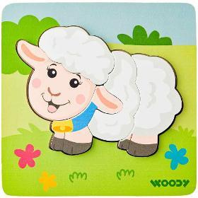 102191364 Puzzle Baby - ovečka WOODY