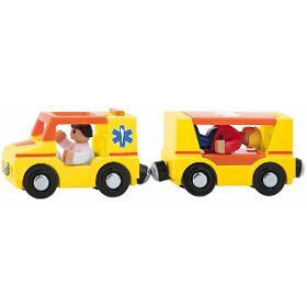 102190793 Ambulance k vláčkodr.4ks WOODY