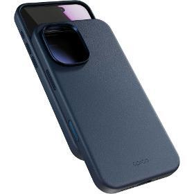 Mag+ leather case iPhone 17 Blue EPICO