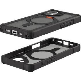 Plasma XTE MS case iPhone17 Black/Orange