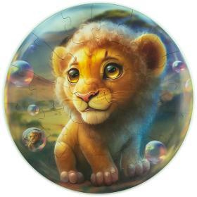 Lion Bubblezz puzzle UNIDRAGON
