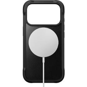 Rugged Leather Case iPhone 17 Pro Black