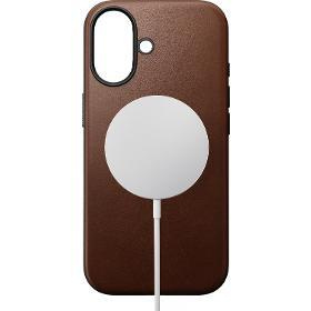 Modern Leather Case iPhone 17 Brown