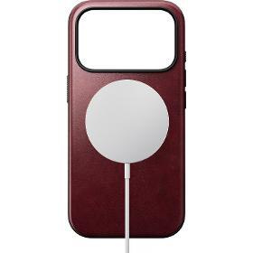 Modern Leather Case iP17 Pro Burgundy