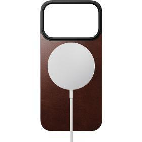 Magnetic Leather Back MS iP17 Pro Brown