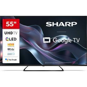 55HP6265E QLED GOOGLE SMART UHD TV SHARP