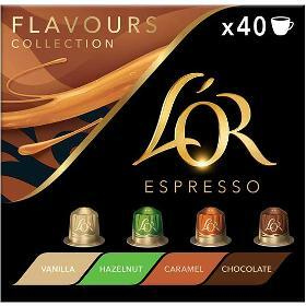 NESPRESSO FLAVOURS MIX 40KS KAPSLÍ L'OR