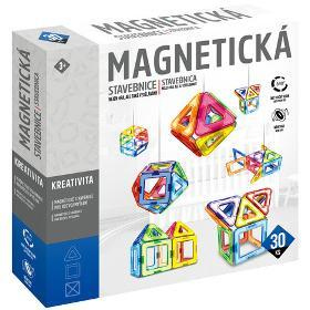 Magnetická stavebnice 30ks