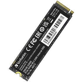 49373 SSD 256GB Vi3000 NVMe M.2 VERBATIM