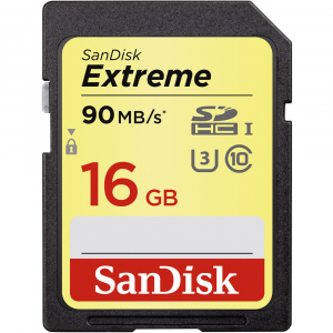 139747 SDHC 16GB 90M UHS-I U3 EXTREME