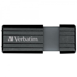 USB FD 32GB PINSTRIPE BLACK VERBATIM