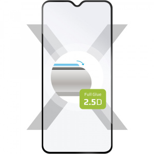 Ochranné sklo Galaxy A10 černé FIXED