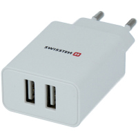 SÍŤ.2xUSB 21A+ KAB.USB/MICR.USB SWISSTEN