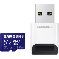 MicroSDHC 512GB PRO Plus+USB adp SAMSUNG